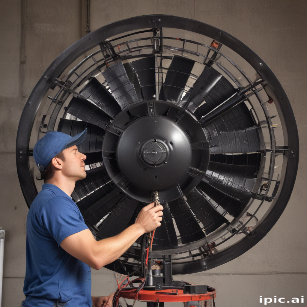 صيانة مراوح جاك Jac fans maintenance