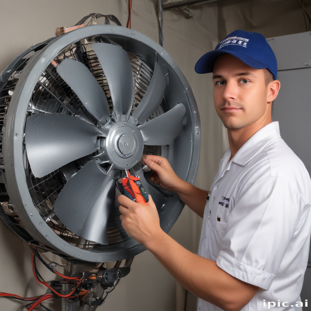 صيانة مراوح جاك Jac fans maintenance